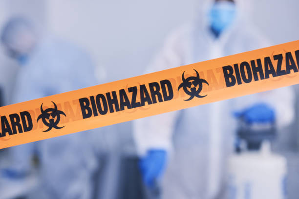 Professional Unattended Death Cleanup technician working in Encino, TX